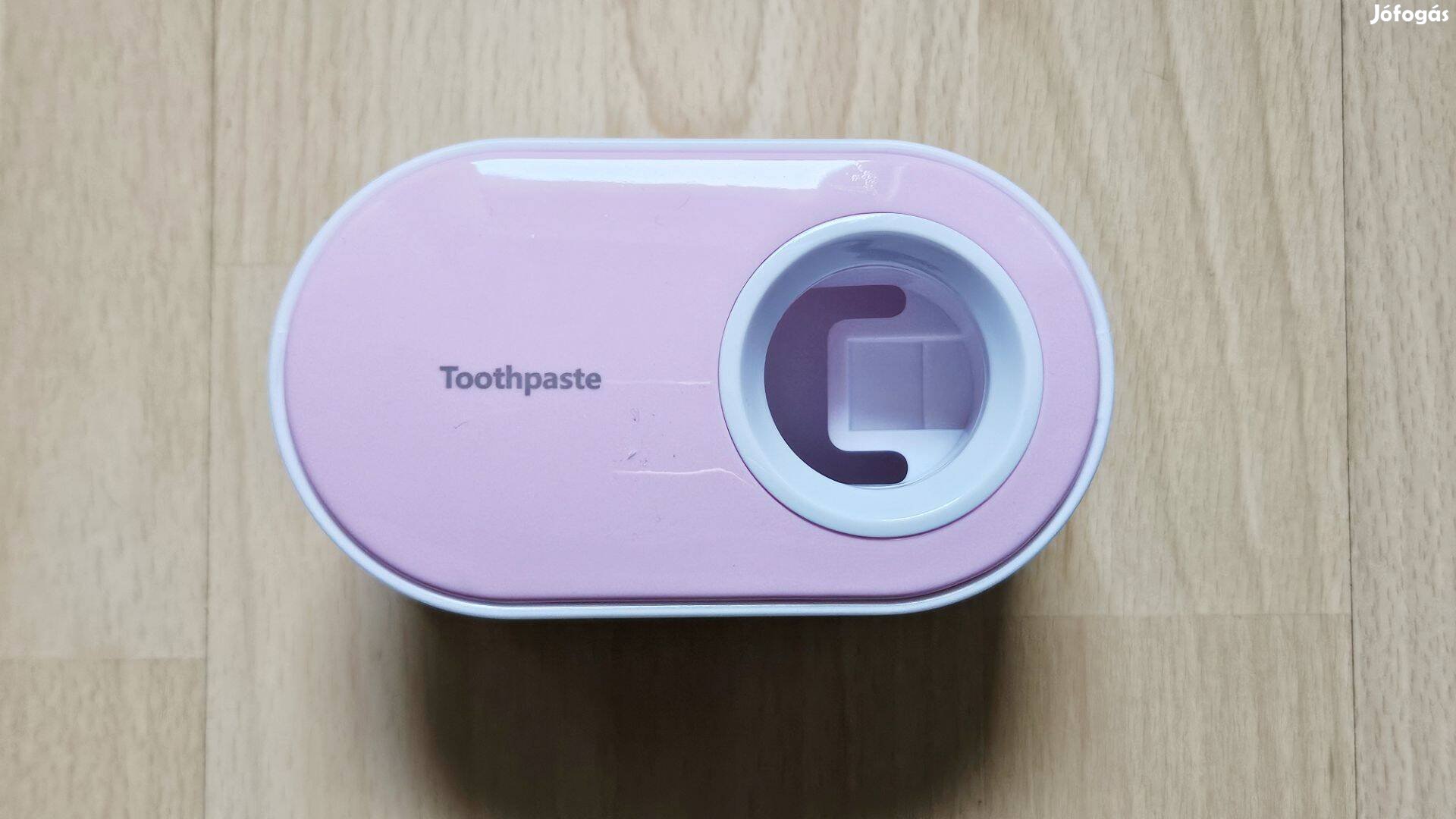 Fürdőszobai falra szerelhető fogkrém adagoló