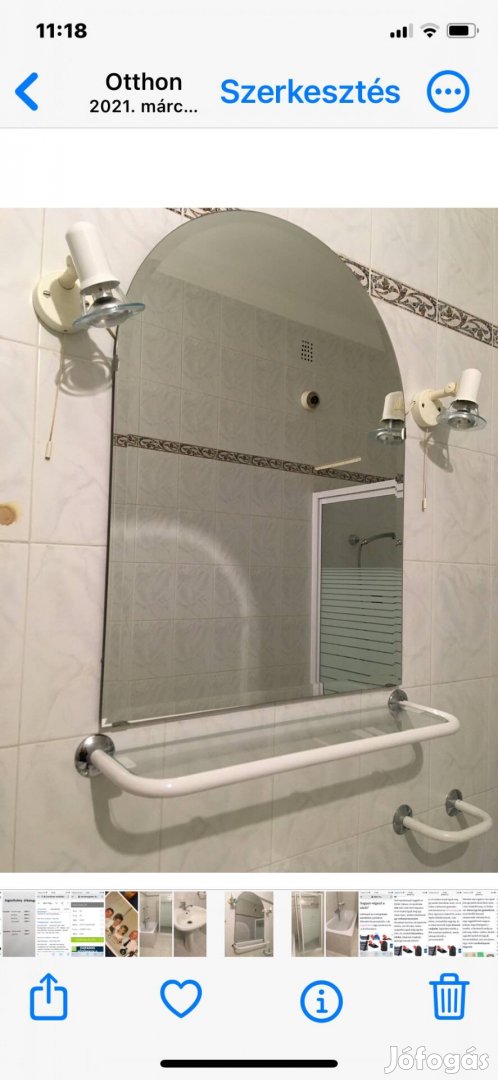 Fürdőszobai tükör