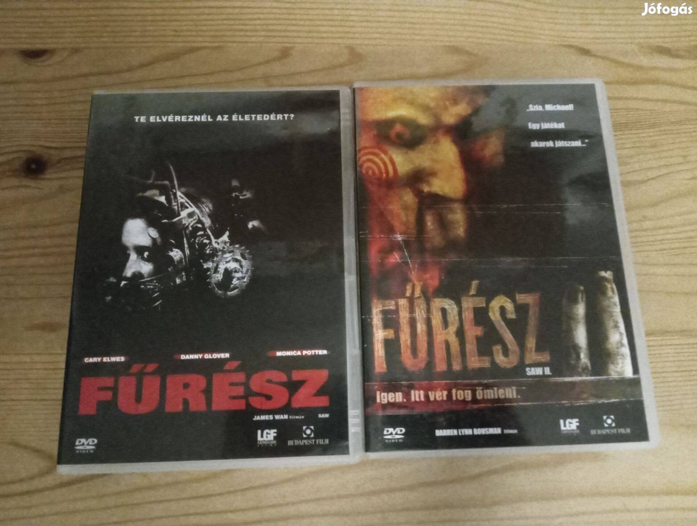 Fűrész 1-2 DVD