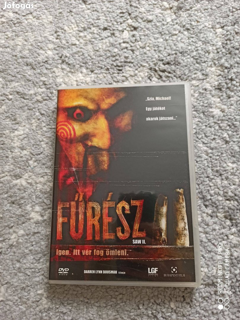 Fűrész 2. dvd