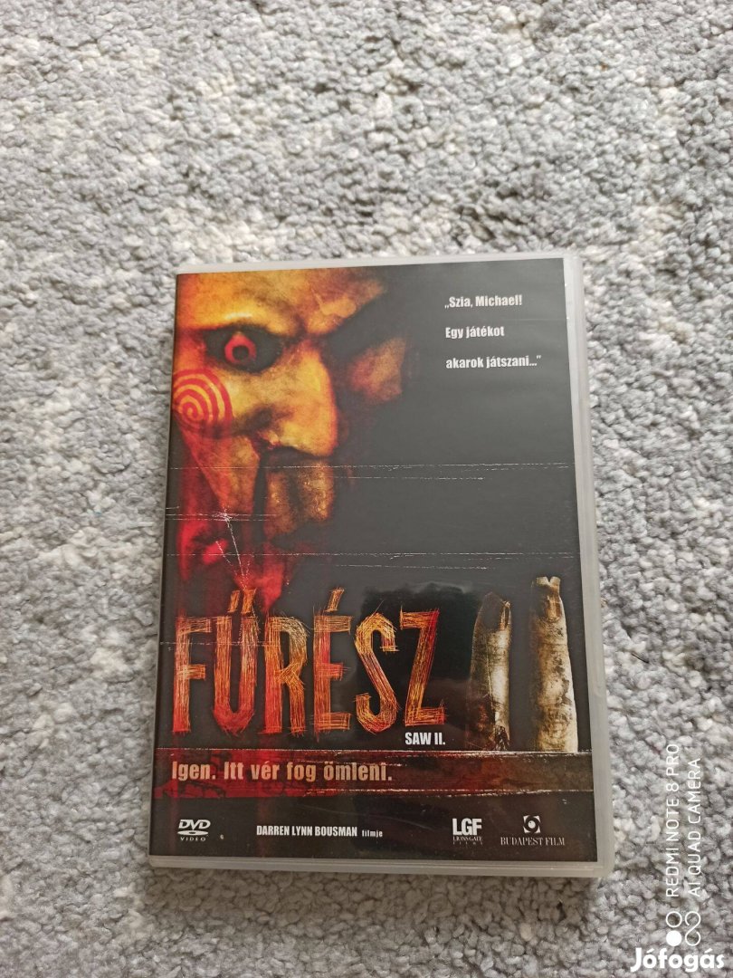 Fűrész 2. dvd