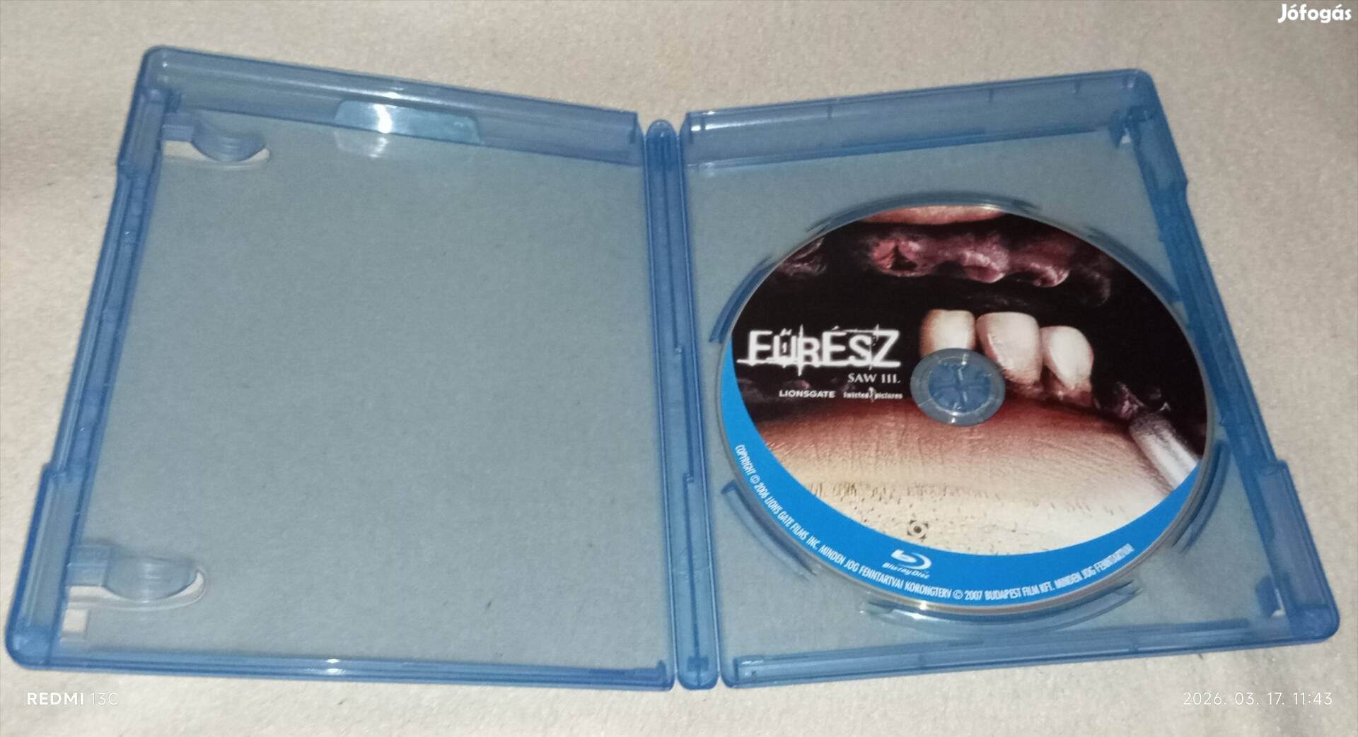 Fűrész 3 Magyar Szinkronos Blu-ray Film