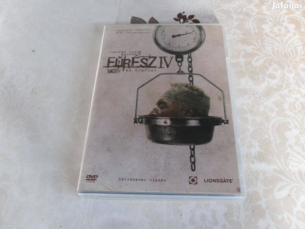 Fűrész 4 ritka kétlemezes horror dvd