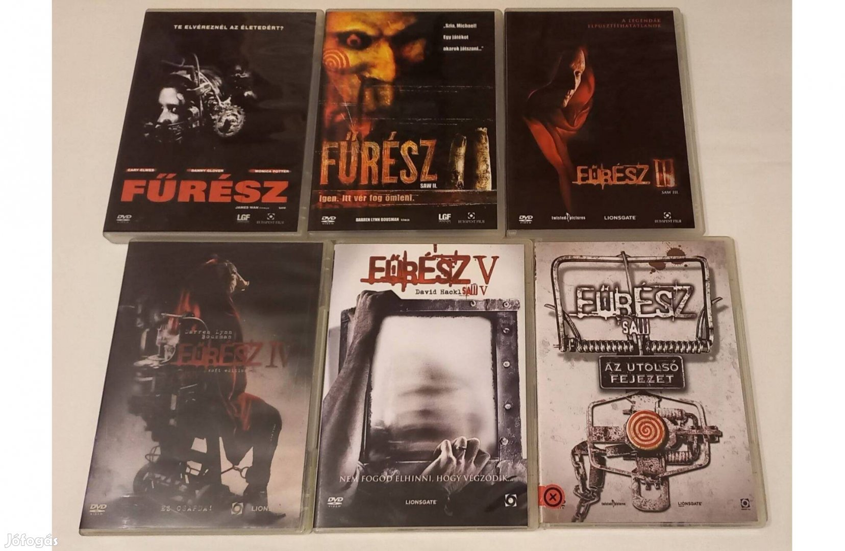 Fűrész Dvd Filmek Sorozat egyben