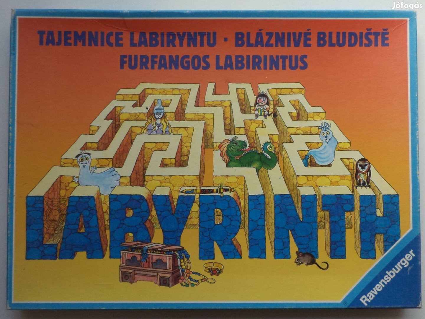 Furfangos labirintus /társasjáték,hiánytalan/
