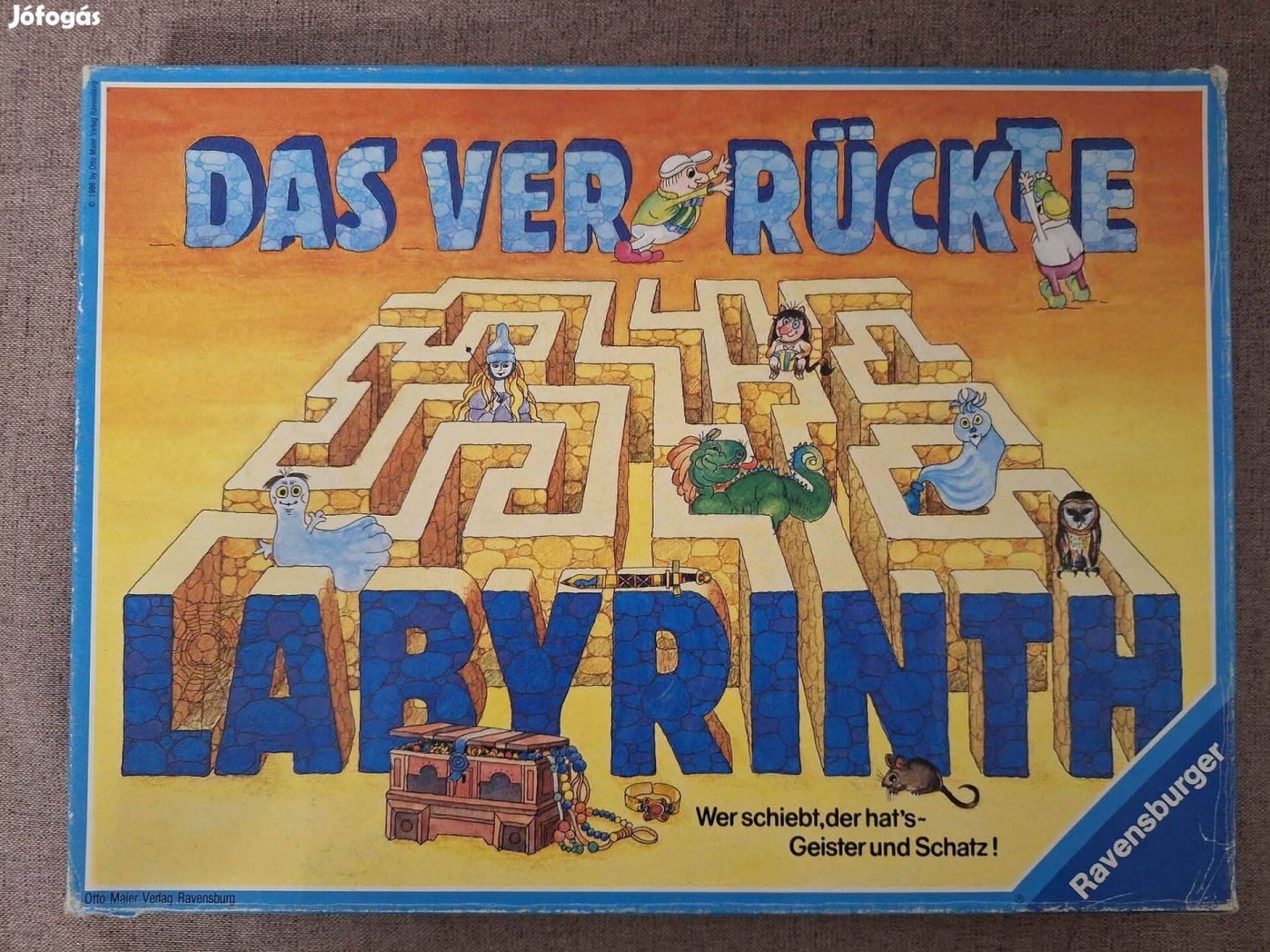 Furfangos labirintus társasjáték