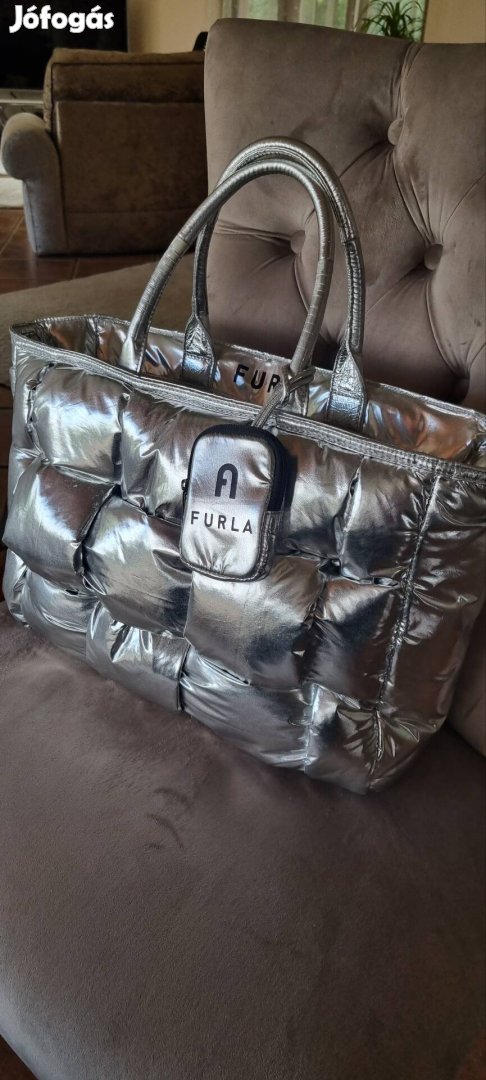 Furla ezüst Opportunity nagyméretű táska
