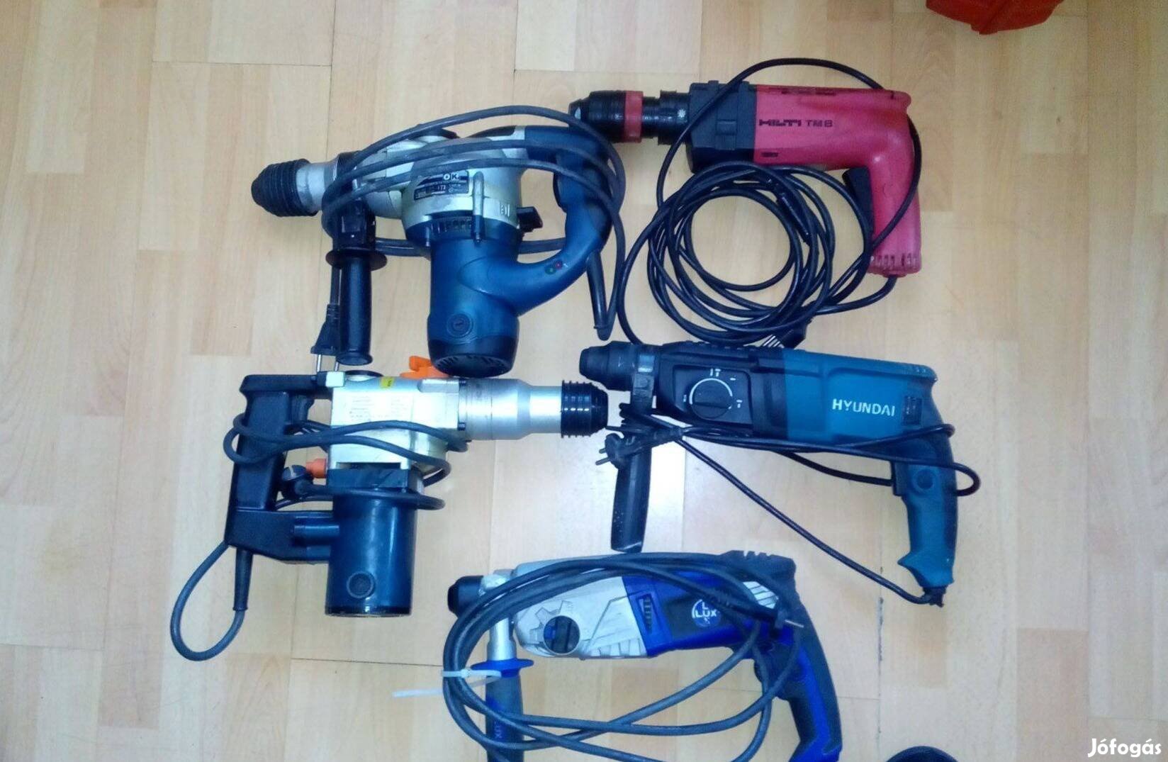 Fúró, ütvefúró, vésőgépek eladók.Hilti nélkül