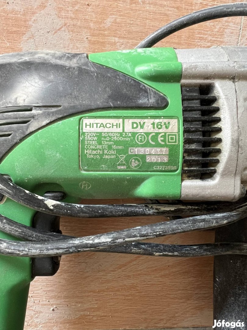 Fúrógép hitachi 590w DV 16v