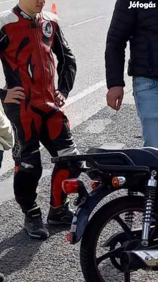 Furygan bőr motoros overál S méret 