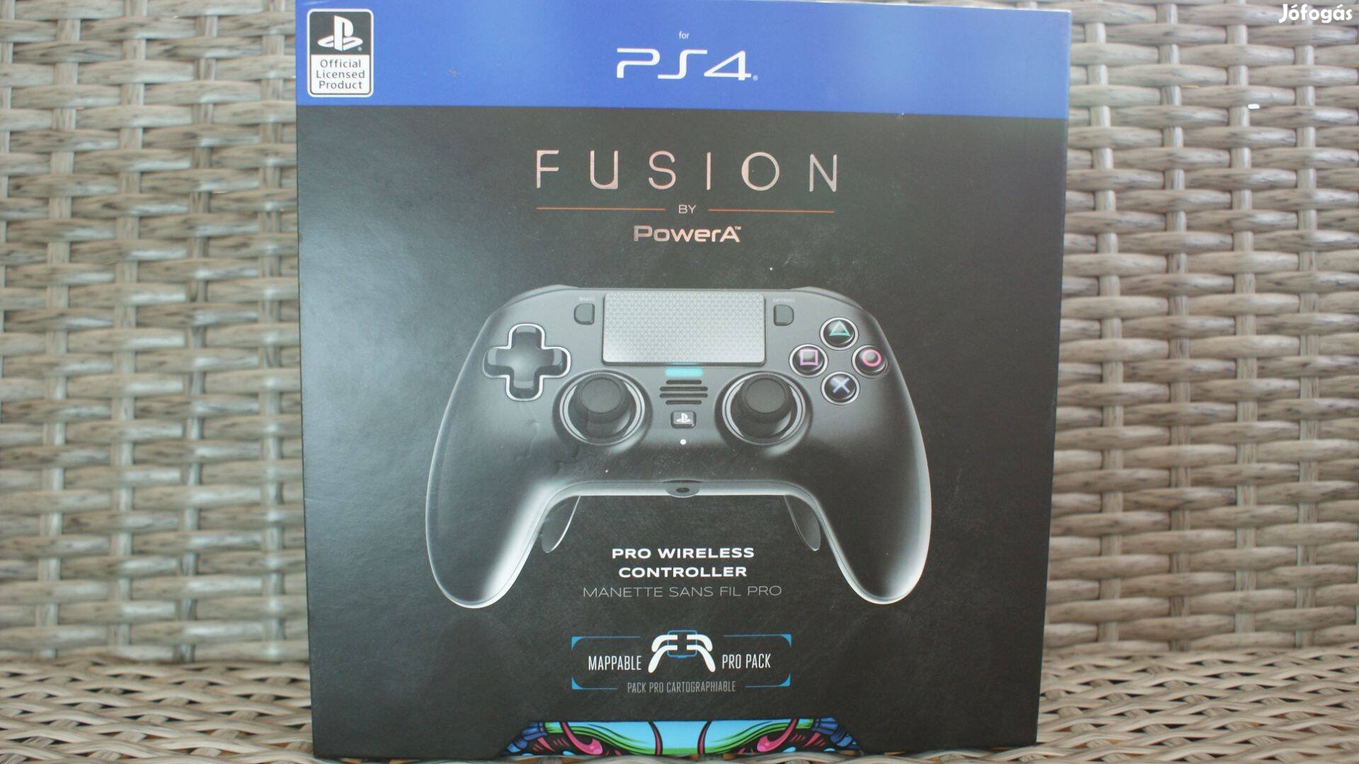 Fusion Pro Wireless Playstation 4 PC Vezeték Nélküli Fekete kontroller