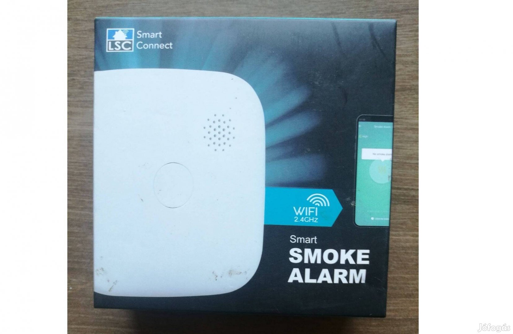 Füst érzékelő Smoke alarm Wifi Smart Connect új