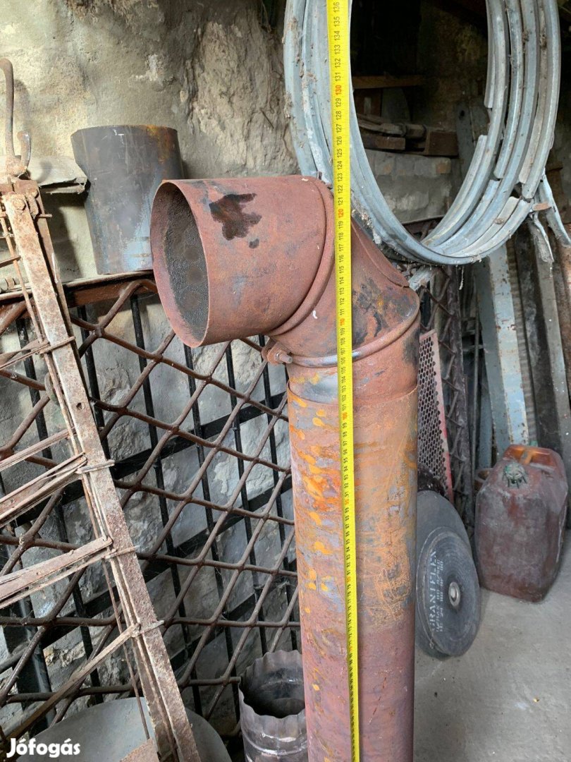 Füstcső Kazáncső kéménycső 150mm