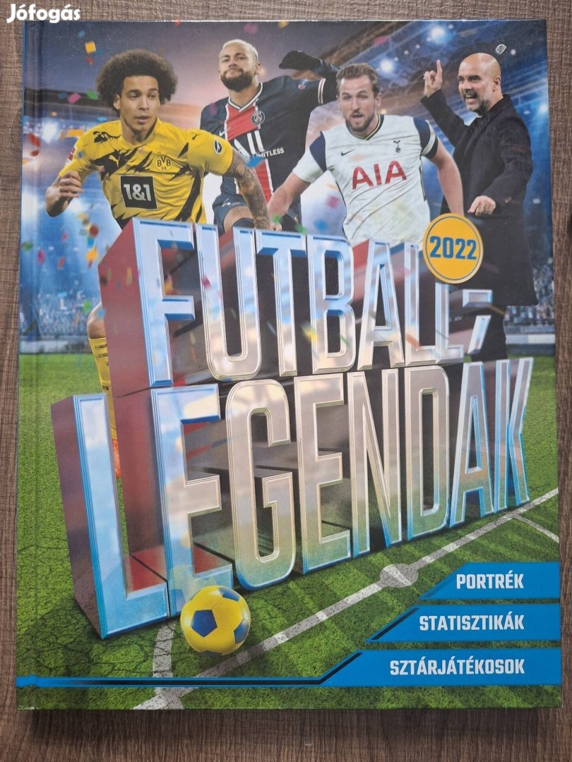 Futbal-legendák könyv