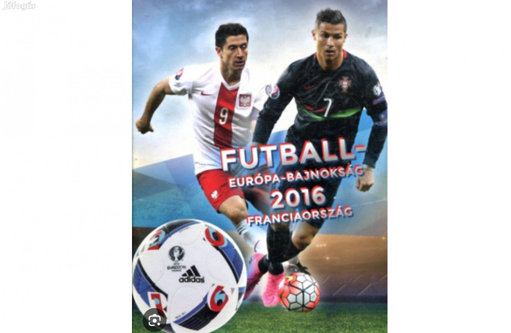 Futball Európa-Bajnokság 2016 Franciaország /könyv,album új állapotban