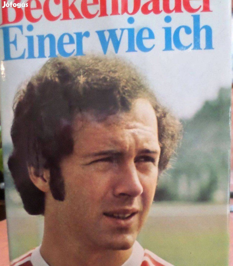 Futball könyv német nyelvű Beckenbauer