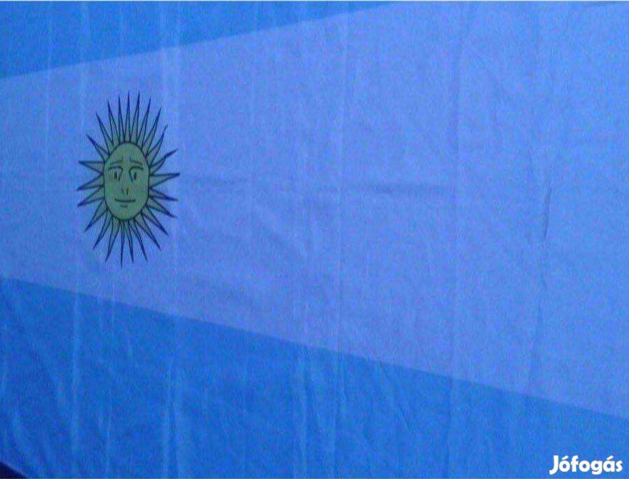 Futball szurkolói zászló Argentína