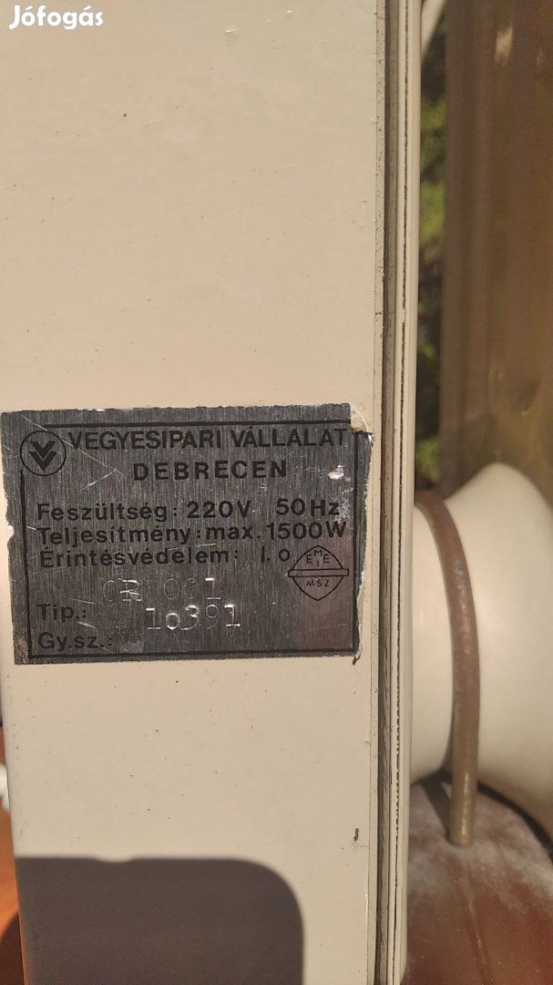 Fűtés rásegítés, műhelyben, garázsban. olajradiátorral