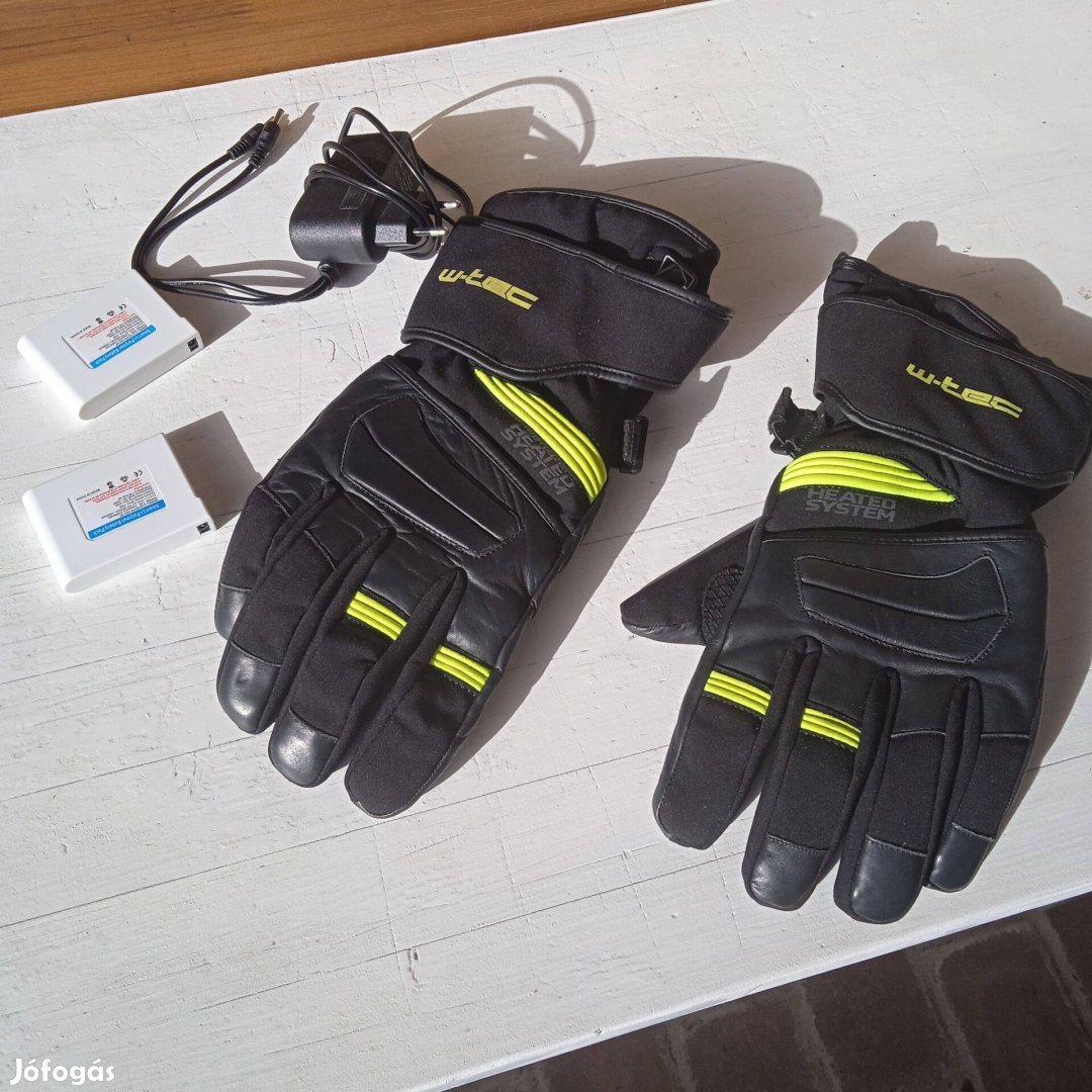 Fűthető motoros-és sí kesztyű