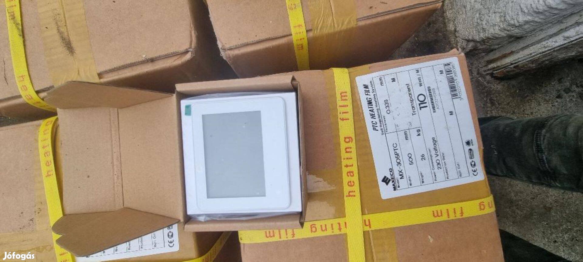 Fütő fólia eladó betonba épitjető minőségi