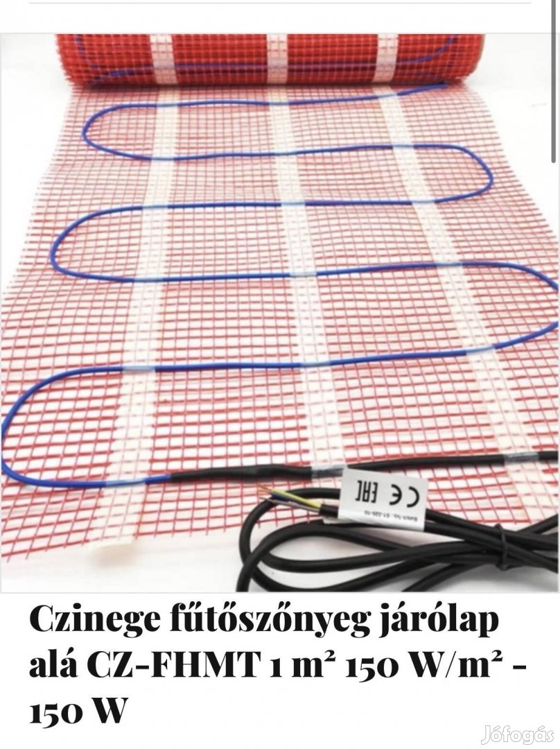 Fűtő szőnyeg járólap alá 