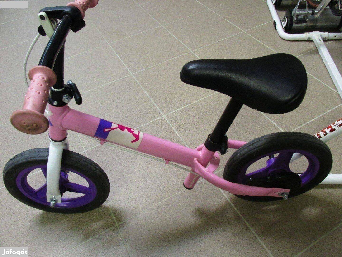 Futóbicikli gyerek kis kerékpár masszív fém, alig használt, újszerű
