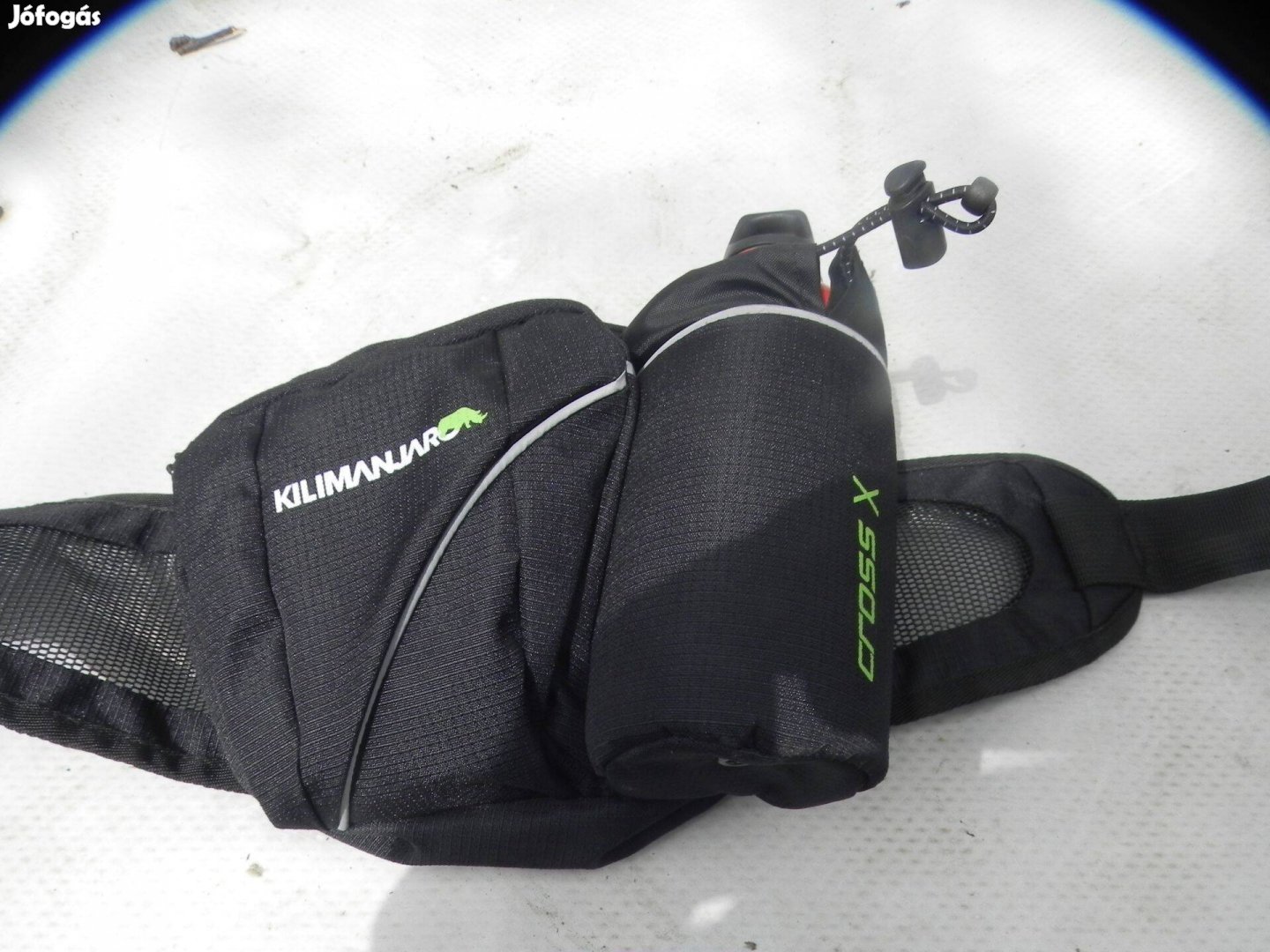 Futóöv kerékpáros öv kulaccsal Kilimanjaro
