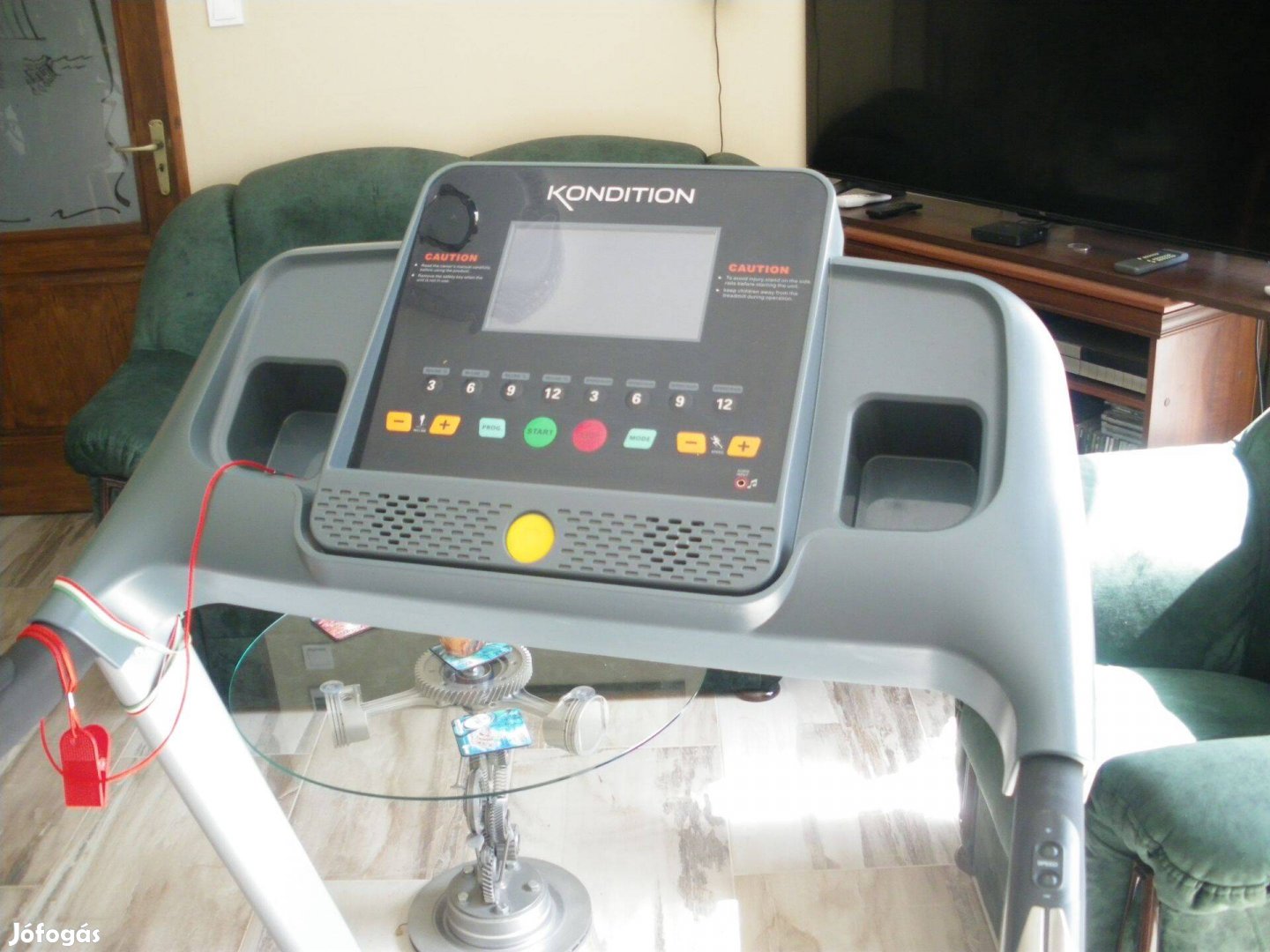 Futópad, 130 cm.es futófelülettel, 120 kg.ig, újszerű, alig használt