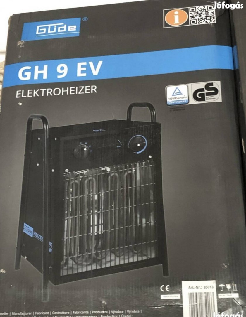 Fűtőtest elektromos Güde GH 9 EV 