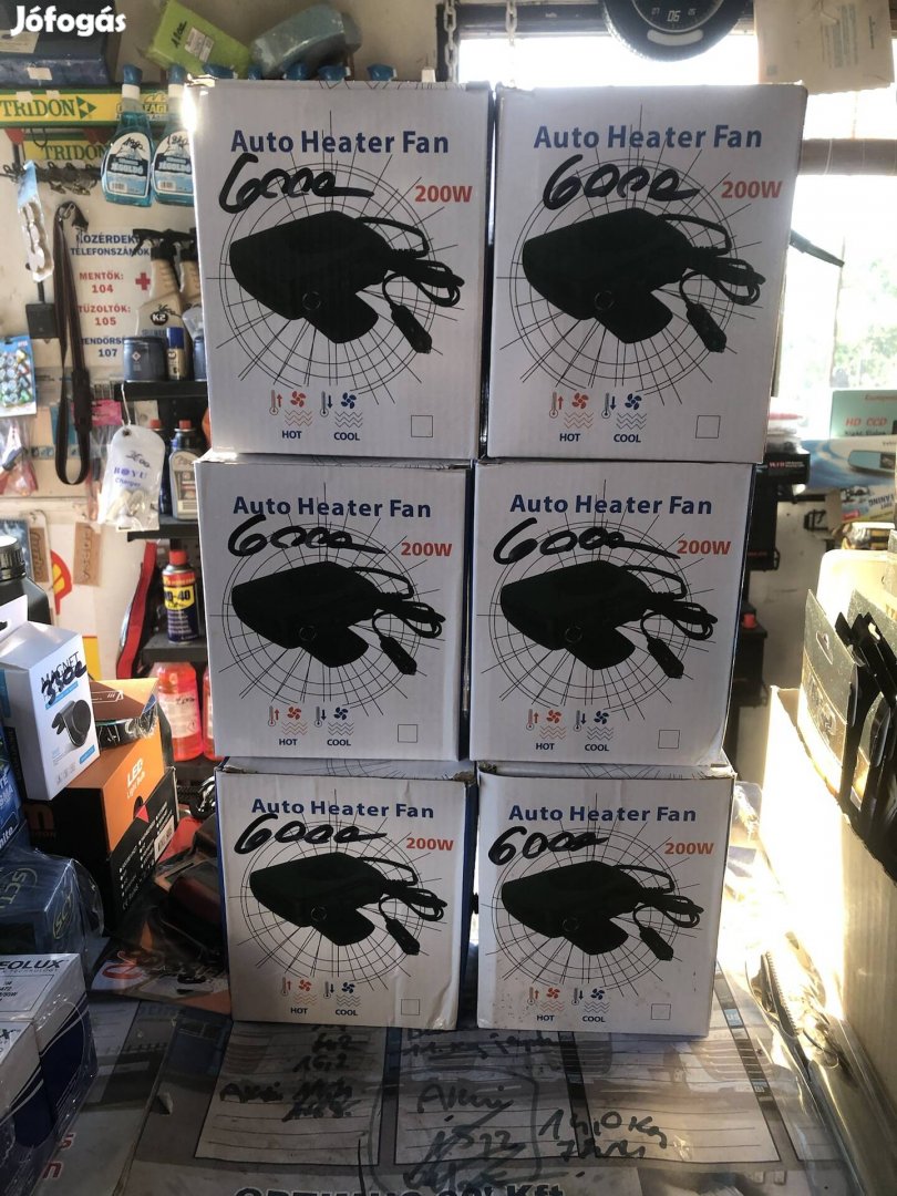 Fűtőventilator 12v os