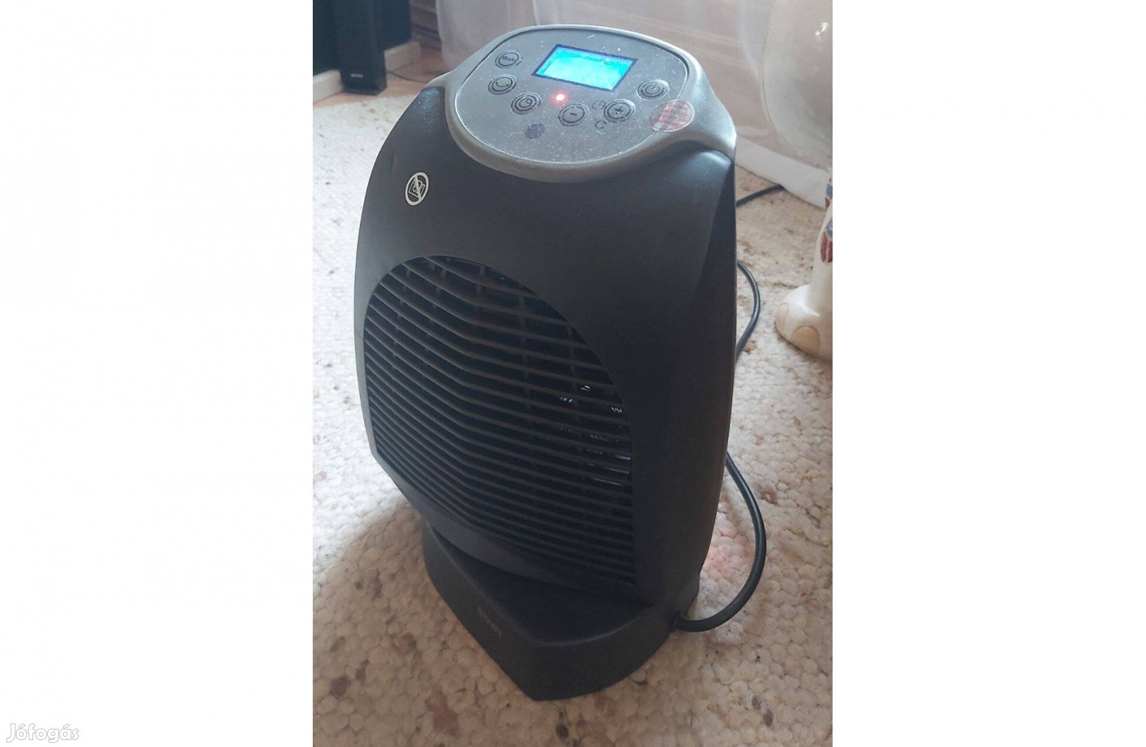 Fűtőventilátor,távrányitós, újszerű,hibátlan