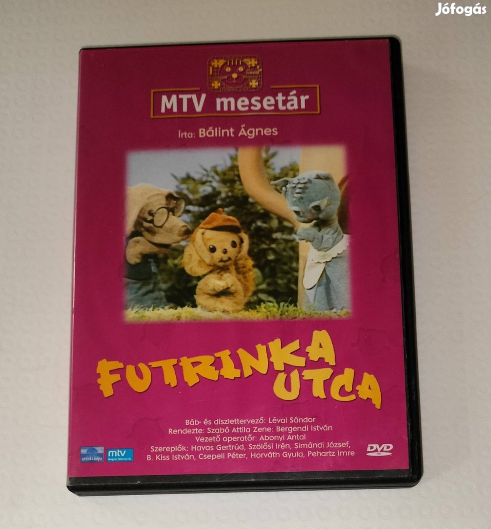 Futrinka utca dvd Bálint Ágnes 