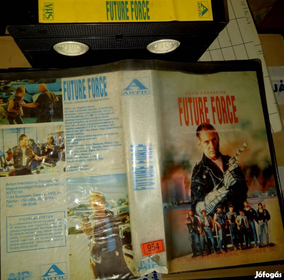 Future Force - akció vhs - David Carradine