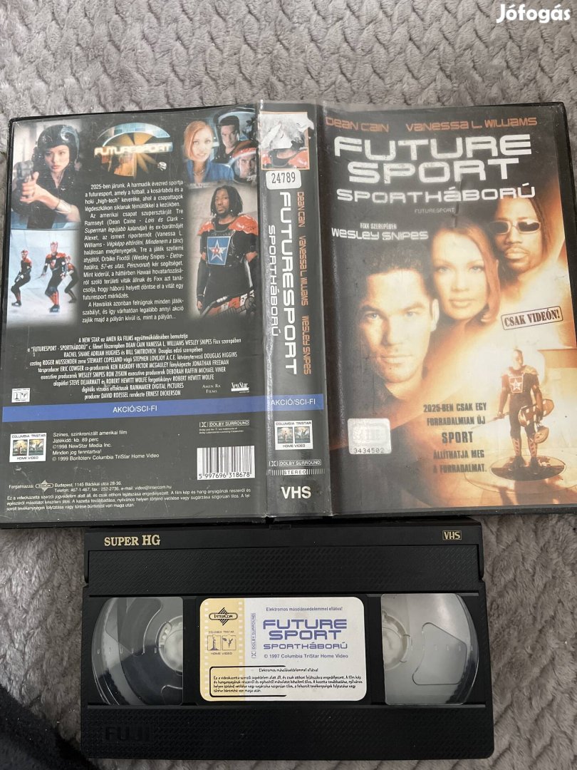 Future sport sportháború vhs nagytok scifi