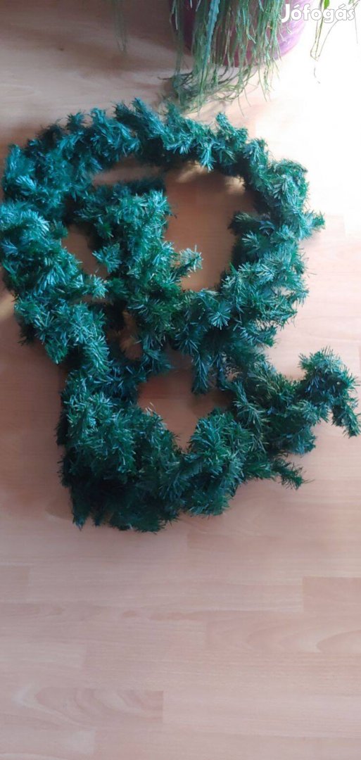 Füzér girland zöld