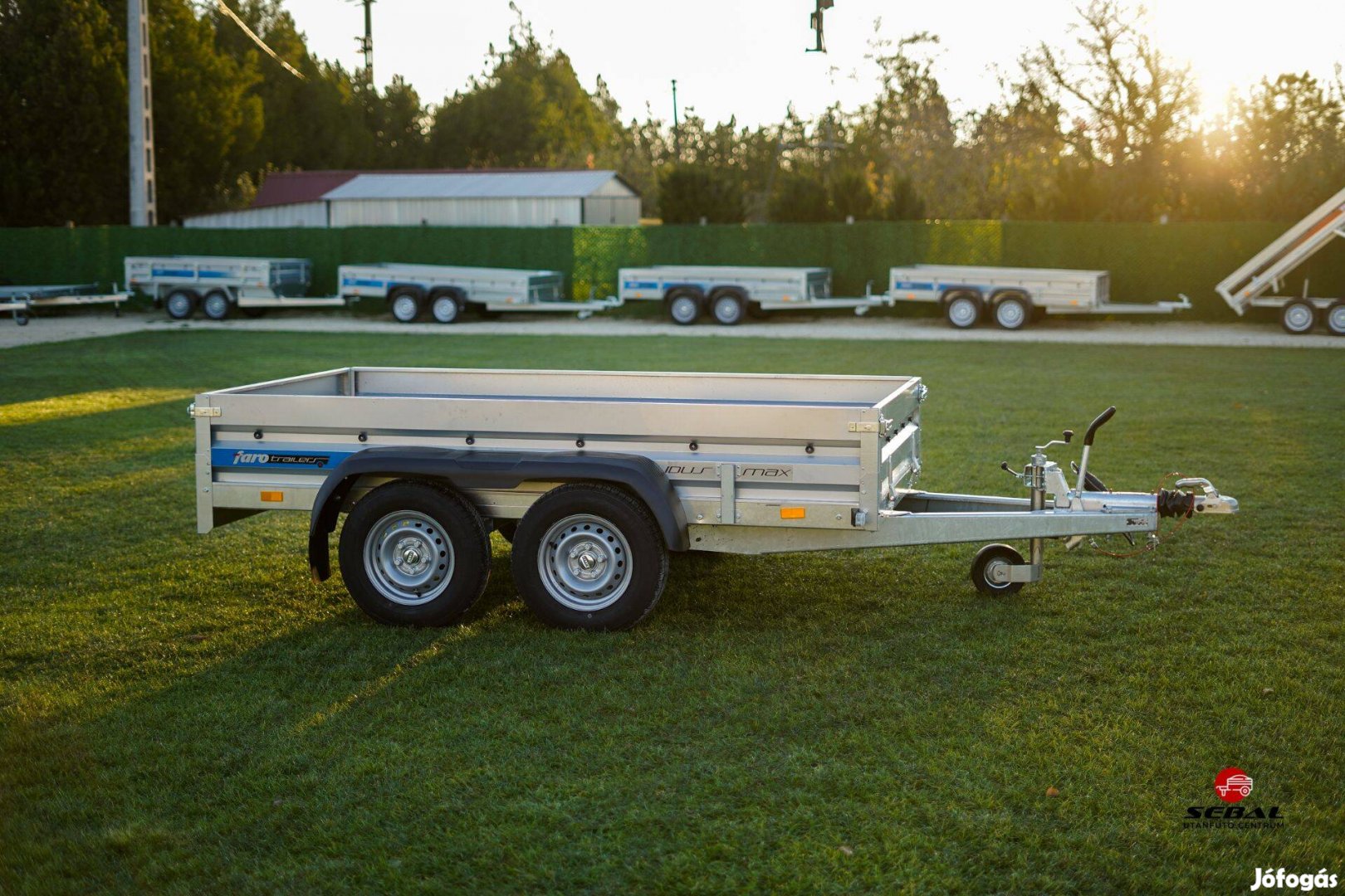 Füzesabony | Új Faro Solidus Max fékes 2700 Kg-os utánfutó