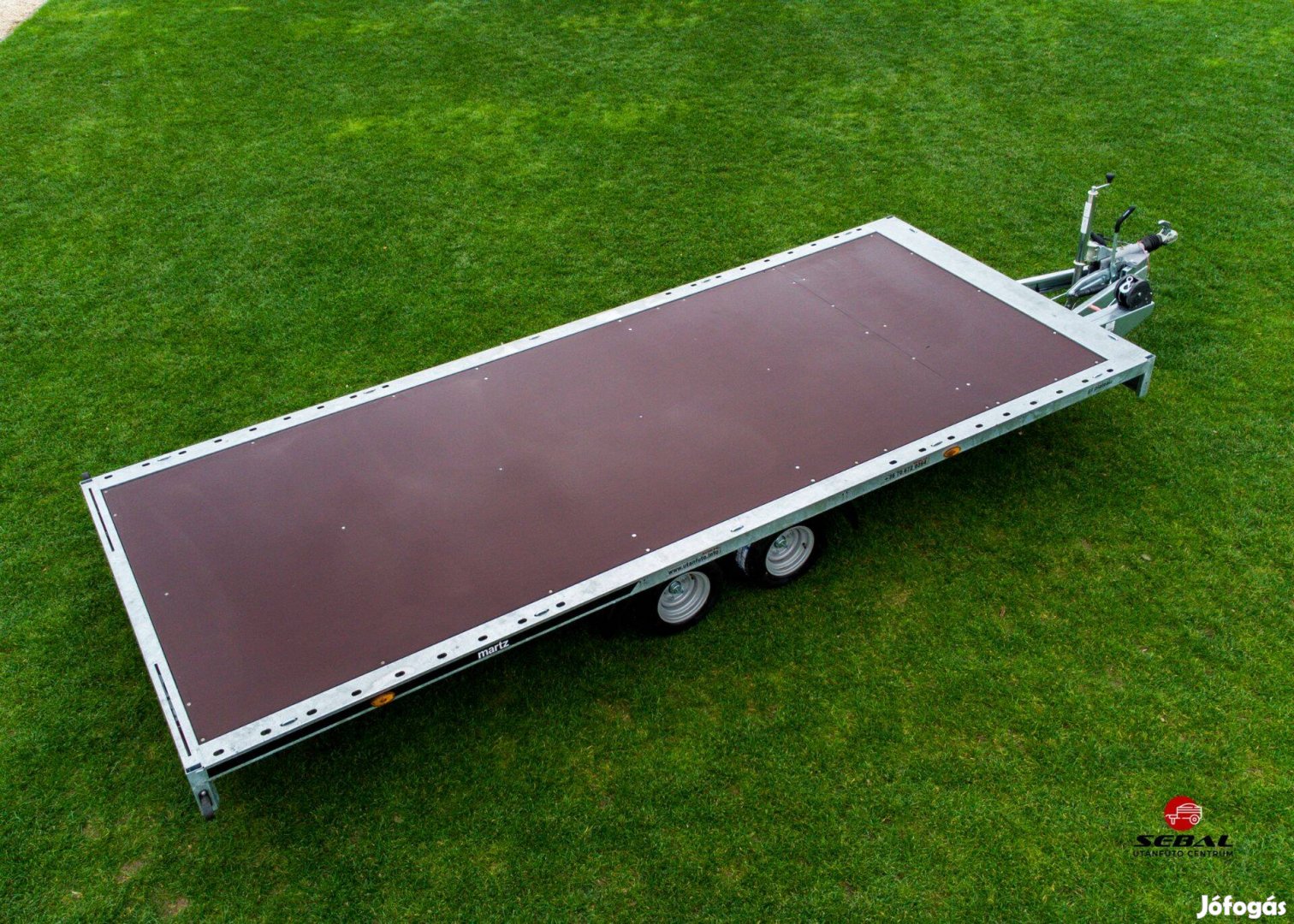 Füzesabonyban új 5m-es autószállító utánfutó akciósan 1.990.000 Ft