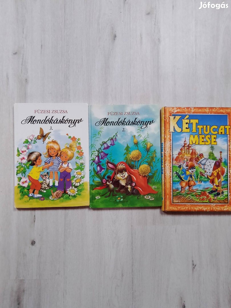 Füzesi Zsuzsa ;Mondókáskönyv 2 db+1 mesekönyv