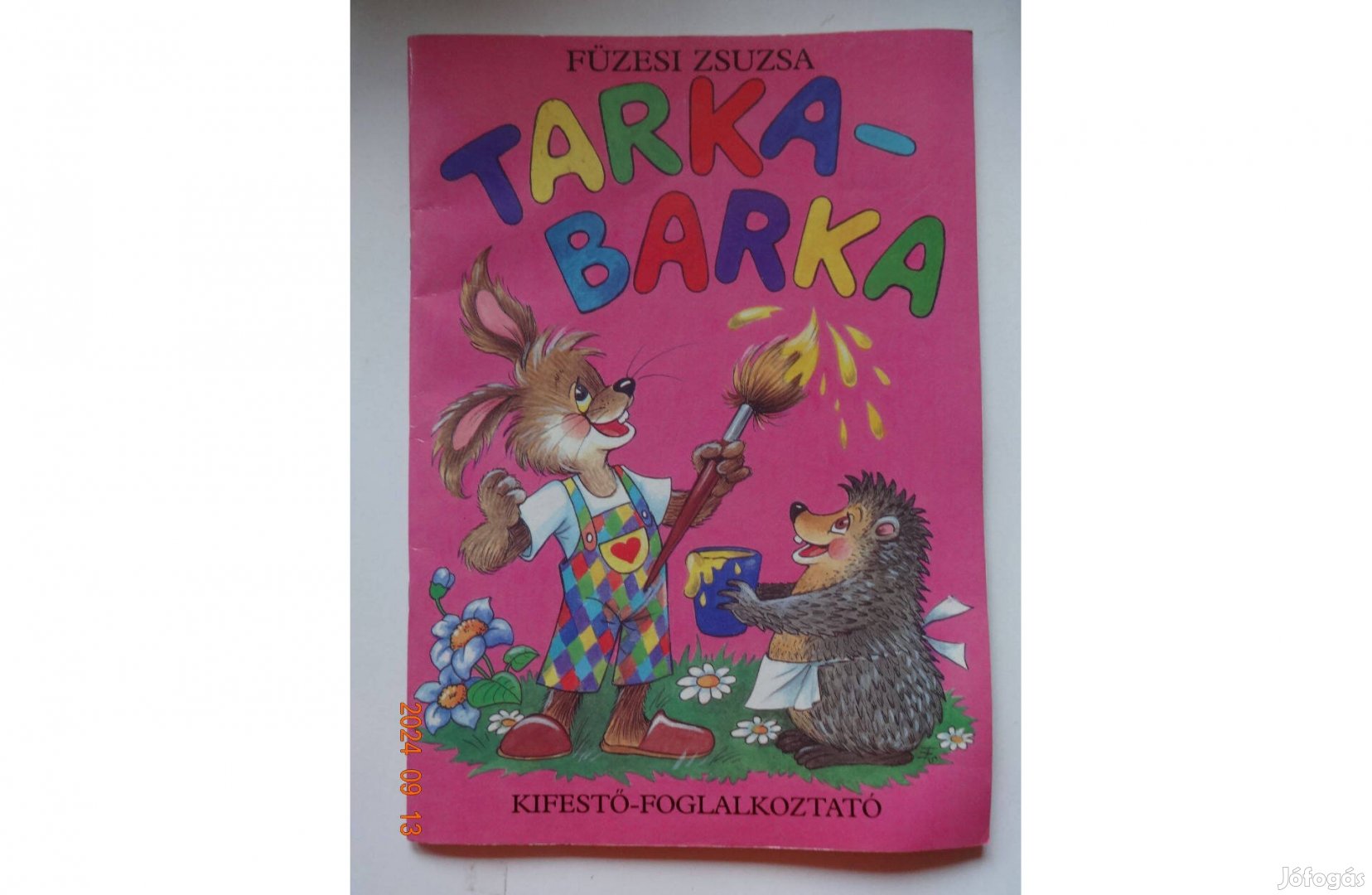 Füzesi Zsuzsa: Tarka-Barka - régi kifestő-foglalkoztató (új állapotú)