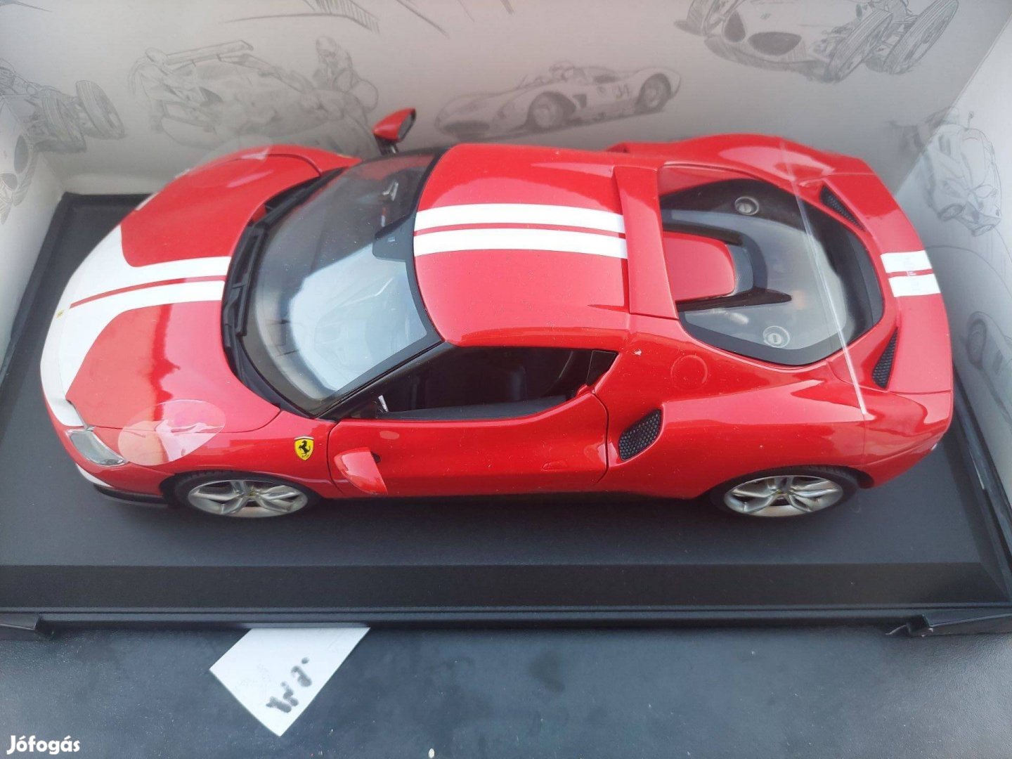 Fwrrari 296Gtb Assetta Fiorano Burago 1:18