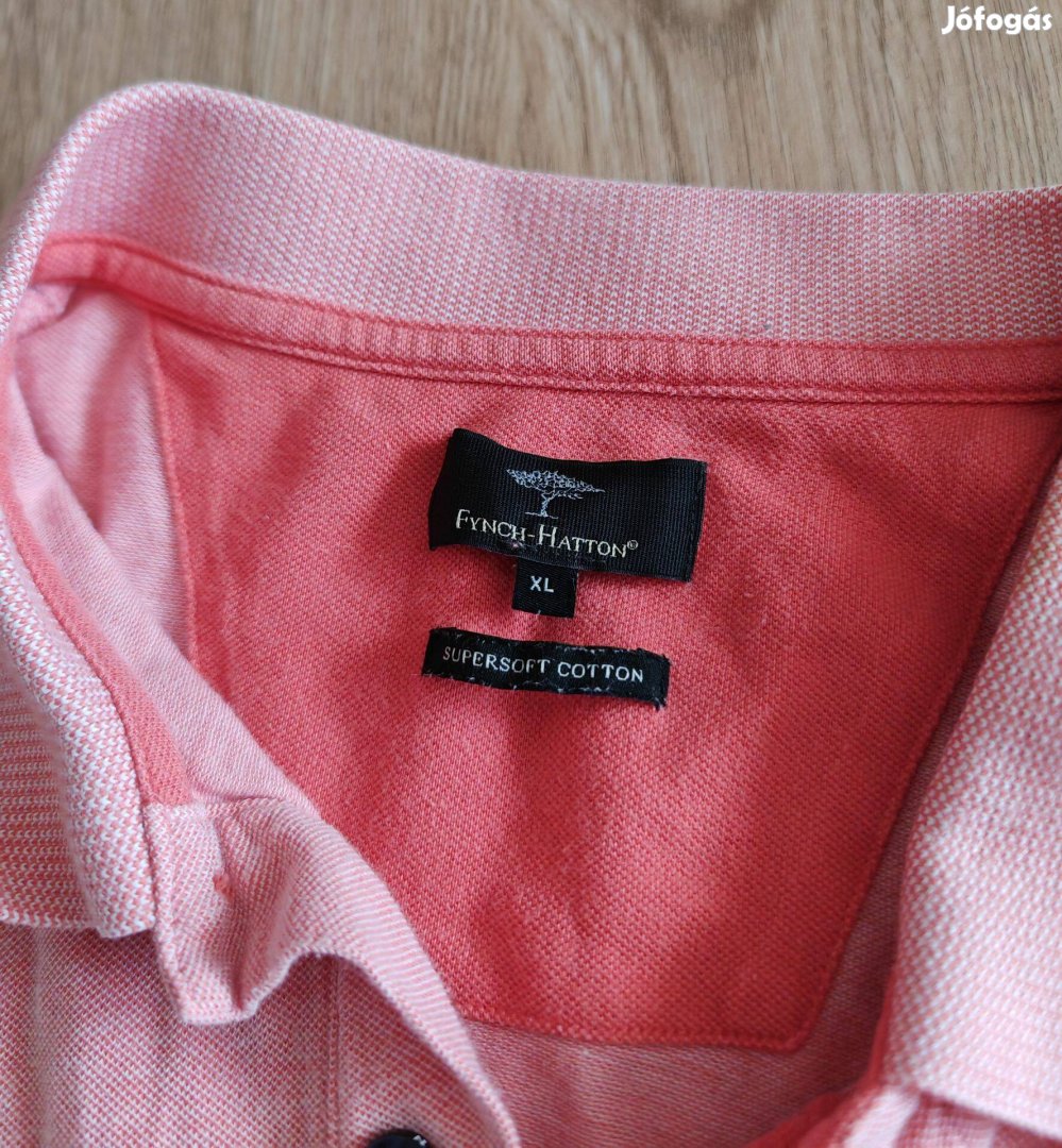 Fynch Hutton supersoft pamut férfi póló XL