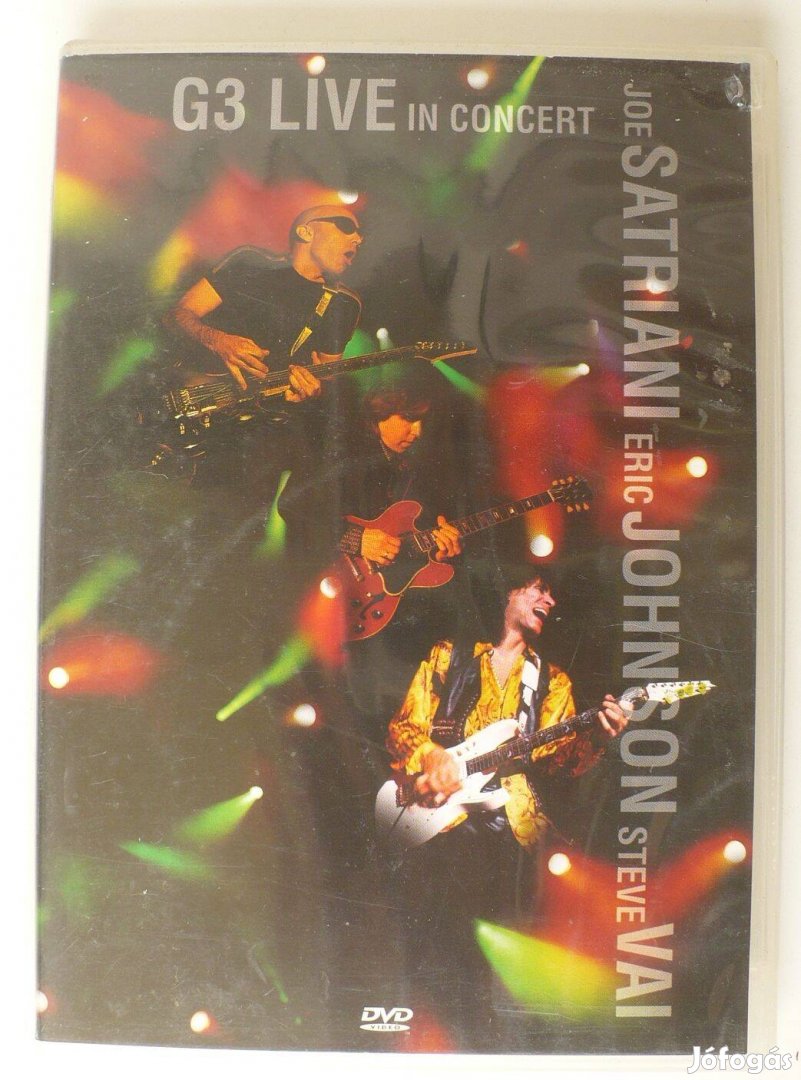 G3 Live in concert 1996 - Joe Satriani, Eric Johnson, Steve Vai (DVD)