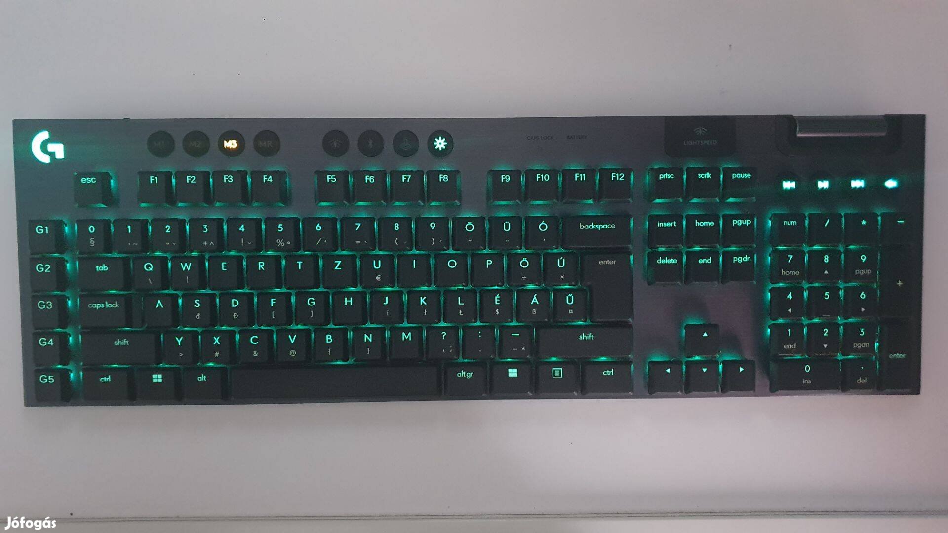 G915 Lightspeed Tactile HUN billentyűzet