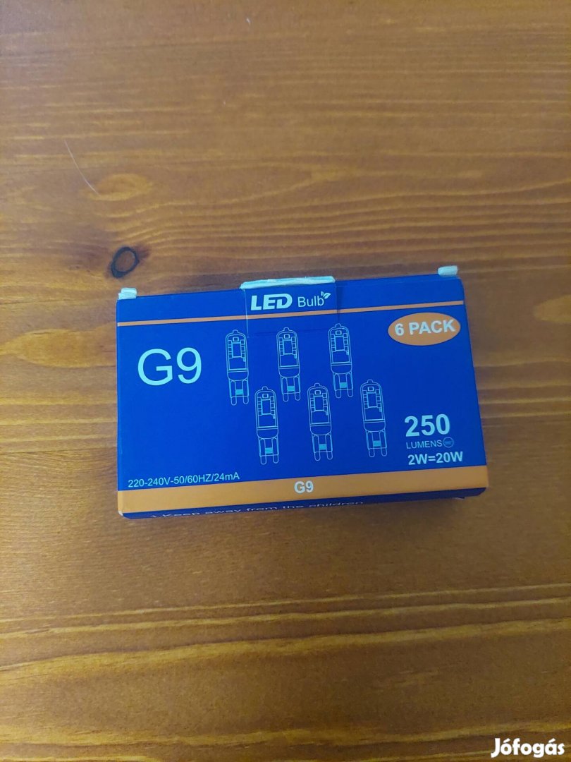 G9 led izzó  6db