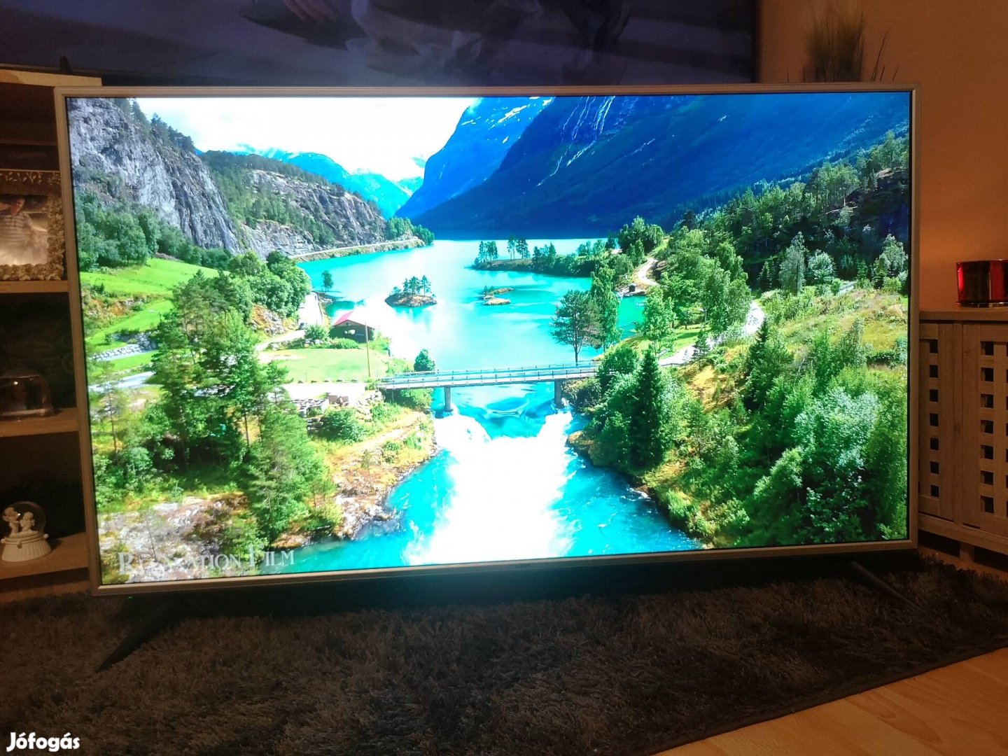 GABA UHD 4K Smart Led tv. 140 cm. Szinte Új! 