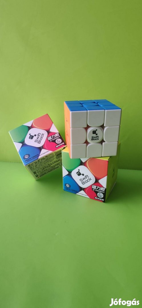 GAN Swift 355S 3x3 mágneses Rubik kocka 