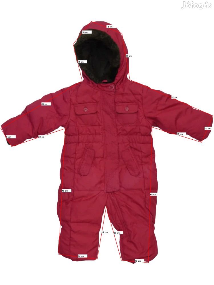 GAP Használt (keveset használt) Lány Baby overál (Méret: 80)