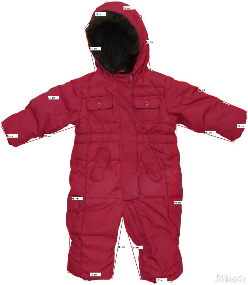 GAP Használt (keveset használt) Lány Baby overál (Méret: 80)