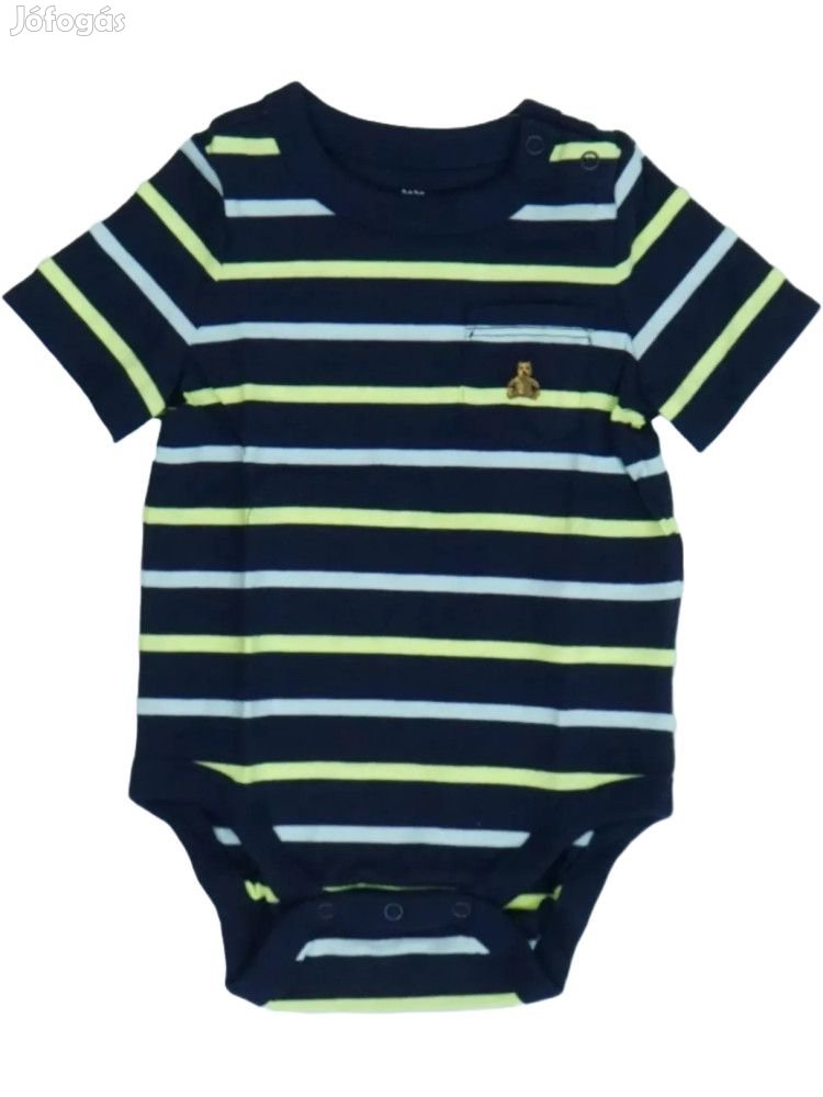 GAP Új (címkés) Fiú Rövid ujjú / ujjatlan body (Méret: 68)