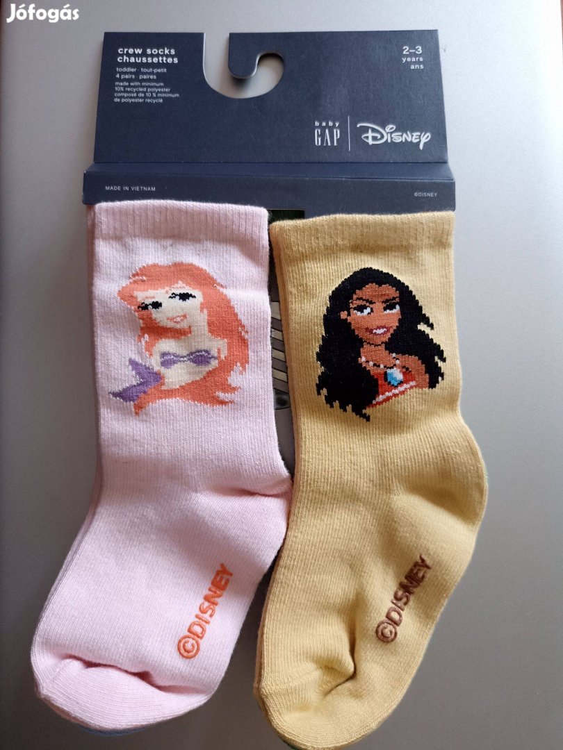 GAP - Disney Princess kisgyerek zokni csomag - 4 pár